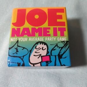 Joe Name It Not Your Average Party Game Card Game Gamewright